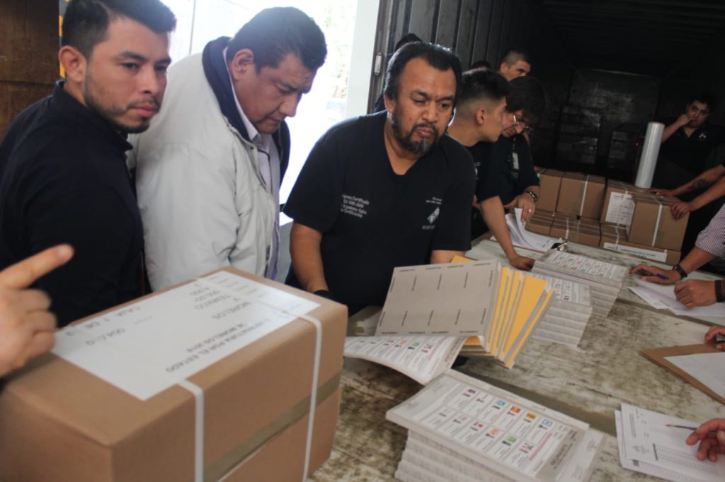 Esta tarde llegan a Morelos las boletas electorales