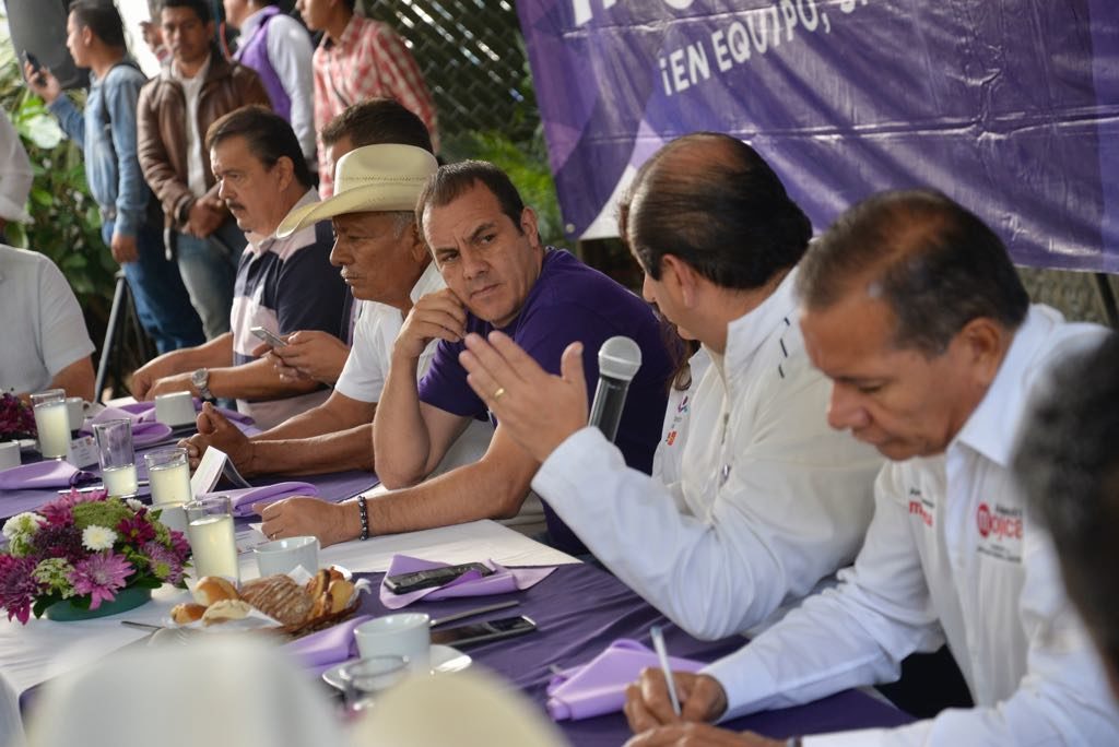 Ponen sobre la mesa frente comÃºn vs Cuahtemoc Blanco