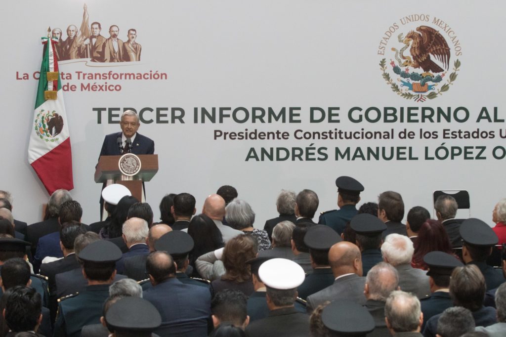 AMLO, informe tedioso